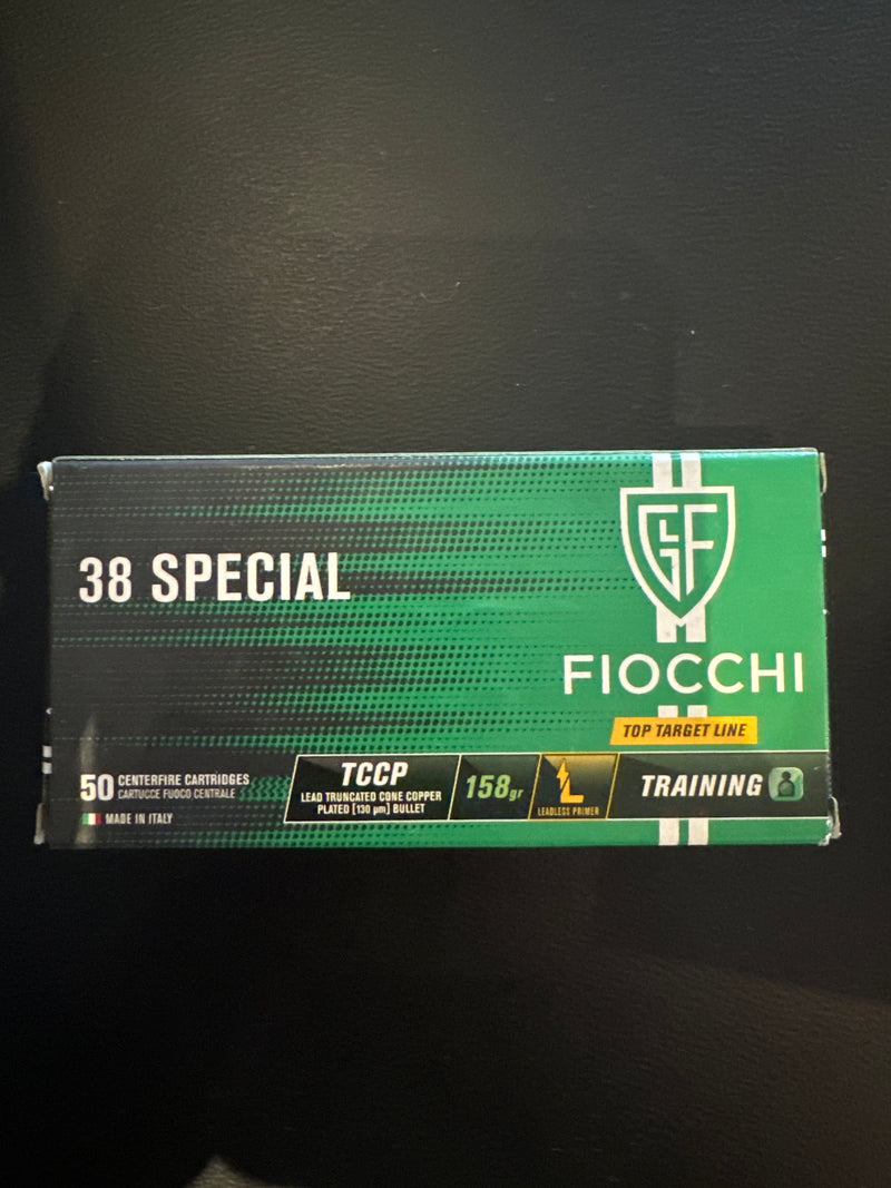 Fiocchi training 38 special