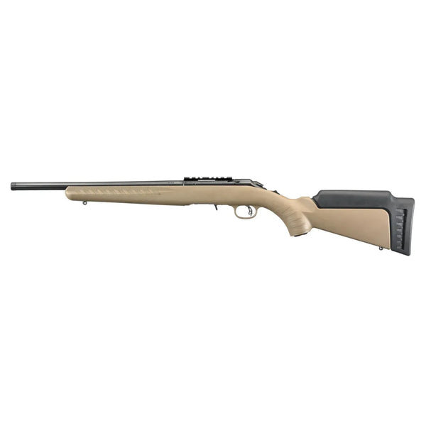 Ruger American Rimfire Standard Barrett Brown Synthetic, 22 LR, Våbenfabrikken