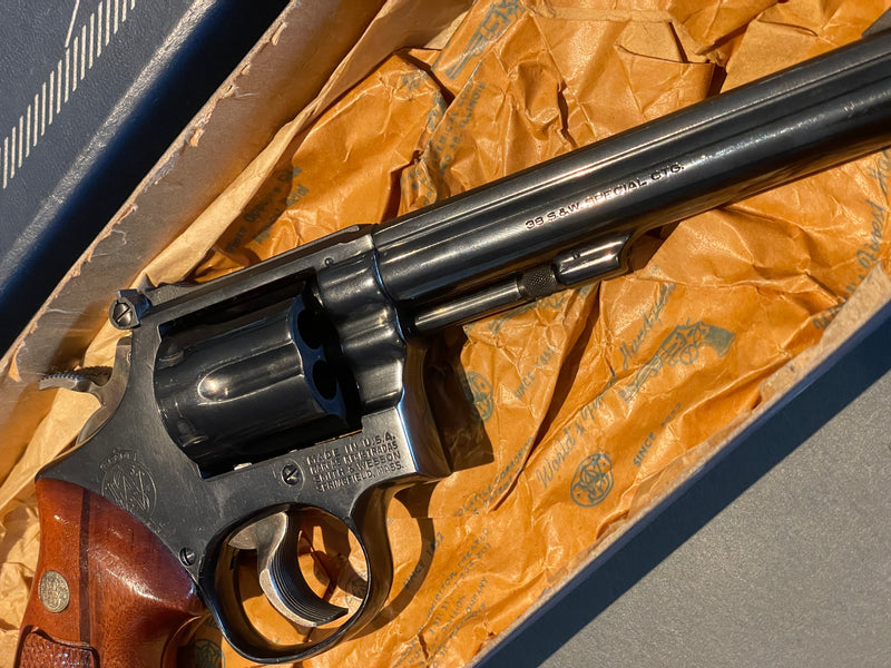 Smith & Wesson revolver i .38 SPC med original kasse